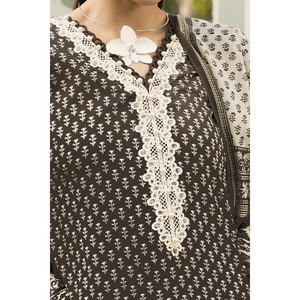 Traje de 3 Piezas Estampado para Mujer con Dupatta, Colección SD-52158 - Product Image 3