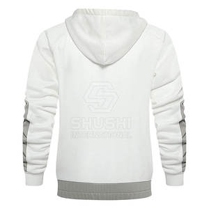 Chándal Deportivo de Invierno para Hombre, Transpirable, Ligero, con Capucha, Talla Grande, Color Sólido, con Logotipo Personalizado y Diseño Personalizable - Product Image 4