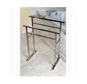 Porte-serviettes en fer : une forme simple qui favorise une organisation efficace de la salle de bain, l'ordre, l'esthétique et la praticité. - Product Image 1