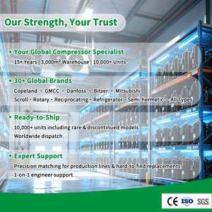 คอมเพรสเซอร์แบบเฮอร์เมติกสโครล Copeland รุ่น ZR94KCE-TFD-550 ใช้สารทำความเย็น R410A สำหรับเครื่องปรับอากาศแบบแยกส่วนติดตั้งบนหลังคา - Product Image 5