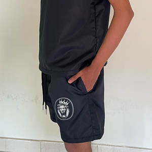 Conjunto de Dos Piezas de Verano para Hombre, Camiseta de Manga Corta y Pantalones Casuales, Conjunto Deportivo Delgado para Parejas, Transpirable, Estampado, Talla Grande, Otoño - Product Image 6