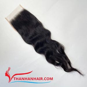 Cabello vietnamita crudo HD Cierre de encaje 2x6 A 5x5 Cierre de encaje Extensiones de cabello humano vietnamita - Product Image 4