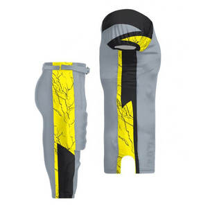 Logo personnalisé Ensemble d'uniformes de football américain pour adultes Uniforme de football américain fabriqué en polyester respirant de haute qualité - Product Image 4