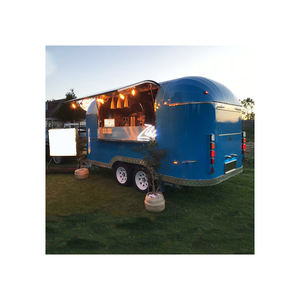 Carritos de Comida Multifuncionales, Remolque de Comida Móvil, Carrito de Comida, Mini Camión de Comida para Helados - Product Image 5