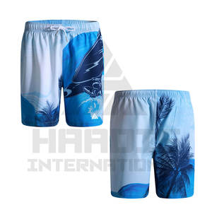 Nouveau design de pantalons courts de sport à impression complète été respirant hommes Shorts de sublimation avec taille élastique court - Product Image 3