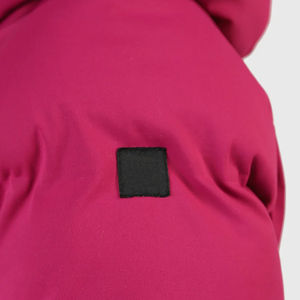 Nouveau style, meilleure qualité, veste matelassée respirante à imprimé bulles pour femmes, coque en cuir véritable, manteau d'hiver pour femmes, vente en gros - Product Image 4