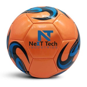 ลูกบอลฝึกฟุตบอลวัสดุ PU สำหรับการฝึกซ้อมพร้อมดีไซน์ที่กำหนดเองและโลโก้ตามสั่งโดยอุตสาหกรรมเทคโนโลยีถัดไป - Product Image 1