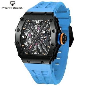 PAGANI DESIGN 1738 Nuevo Cronógrafo Reloj de pulsera de cuarzo Reloj deportivo VH65 para hombres Cristal de zafiro Caja de acero inoxidable resistente al agua - Product Image 6