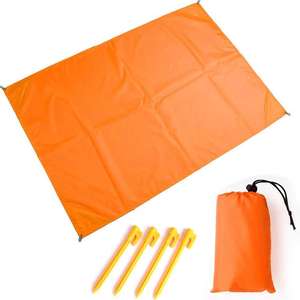 Esterilla de playa plegable, portátil, a prueba de arena y humedad, para acampar al aire libre - Product Image 6