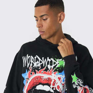 Chándal de nailon de talla grande de alta calidad con bordado de logotipo personalizado para hombre, conjuntos de cremallera de lana de lujo de Invierno para mujer - Product Image 4