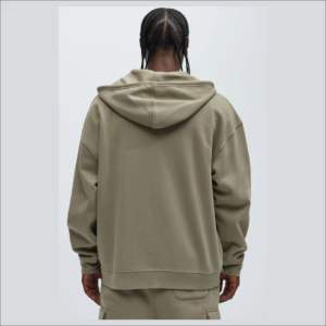 Sudaderas con capucha de lana 380GSM de alta calidad, diseños personalizados, sudaderas con capucha y cremallera, venta al por mayor, sudaderas con capucha bordadas a bajo precio para hombres - Product Image 6