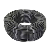 Tubería Lateral Ciega de PE de Alta Calidad de 16 mm, Negra, Durabilidad de 8-10 Años, para Riego por Goteo en Campos Agrícolas, Disponible en Suministro a Granel, India