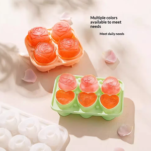 Moule à glaçons géants en silicone de qualité alimentaire pour whisky, facile à démouler, pour glaçons ronds et sphériques - Product Image 2
