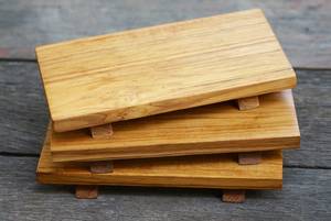 Bandeja de madera, tablero de exhibición de alimentos, de madera pequeña tabla de cortar, plato de madera, tablero de servicio rectangular, tablero de servicio de madera, - Product Image 6