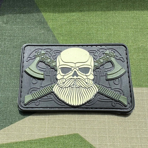 ผ้าสักหลาดอ่อนปรับแต่งได้ผ้านุ่ม3D ระดับยุทธวิธีตะขอปะยางพีวีซีด้านหลังลายพรางระดับเครื่องแบบ - Product Image 4