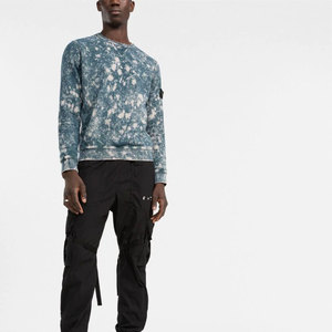 Sweat-shirt à col rond classique pour homme, 100% coton, tissu en molleton respirant, léger, matière douce pour une utilisation en extérieur en hiver - Product Image 2