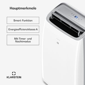 เครื่องปรับอากาศแบบพกพา 16000 BTU สำหรับบ้าน ควบคุมผ่านแอพ WiFi 3 in 1 ระบบทำความเย็น ลดความชื้น และพัดลม สำหรับห้องขนาดไม่เกิน 82 ตร.ม. สีขาว - Product Image 5