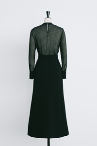 Haute qualité taille haute noir femmes jupes rayonne Spandex tissé tissu vêtements d'été HANI jupe longue de WHITEANT Vietnam - Product Image 2