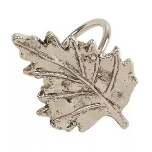 Anneaux de serviette en feuille d'argent pour mariage, fête, événement, décoration de dîner - Product Image 1