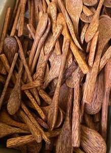 Bol de service artisanal en coquille de noix de coco naturelle, écologique, durable, réutilisable, pour salade, smoothie, fruits - Passe au lave-vaisselle - Product Image 3