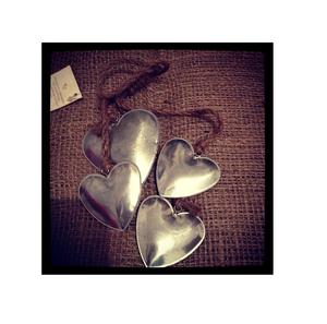 Escena colgante de ventana en forma de corazón, decoración de Navidad, decoración festiva creativa para boda y fiesta - Product Image 1