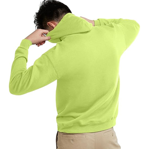 <b>Pullover</b> <b>men</b> hoodie soft fleece warm cozy kangaroo pocket stylish streetwear bulk custom logo wholesale manufacturer - Product Image 2