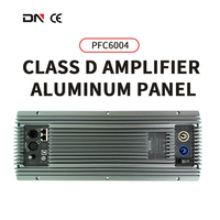 Panel aluminium kualitas tinggi, Penguat daya Digital 2400W 2 saluran, cocok untuk berbagai kesempatan