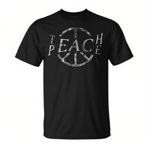 Camiseta de la ONG Teacher Peace Building con Diseño de Movimiento por la Paz para Ropa Promocional Inspiradora - Product Image 2