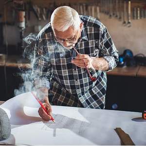 Pipa de fumar de madera rústica hecha a mano para amantes del tabaco clásico, pipa de madera natural con acabado pulido suave a bajo precio. - Product Image 3