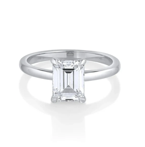 Top Selling Custom 925 Sterling <b>Silver</b> Jewelry 1ct <b>Emerald</b> Cut Alexandrite Diamond Vintage Heart Engagement Gift <b>Rings</b> for Women - Product Image 2