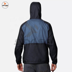 New Custom <b>mens</b> <b>Pullover</b> Half Zipper outdoor waterproof windbreaker <b>jacket</b> sport <b>jacket</b> with hoodie - Product Image 2