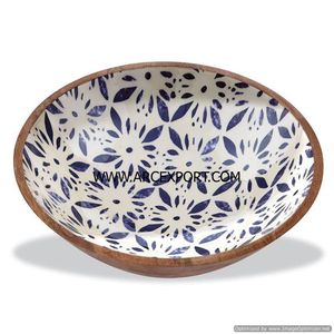 Grand plateau de service en émail Nouveau design Décoration standard de meilleure qualité Plateau de service de couleur brun clair à un prix abordable - Product Image 6