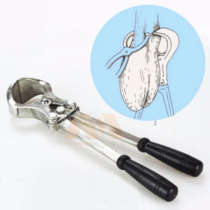 Instrumento de Castración Burdizzo Reutilizable, Herramienta para Animales de Acero Inoxidable Duradero, Castrador Burdizzo, Herramienta de Alta Resistencia - Product Image 2