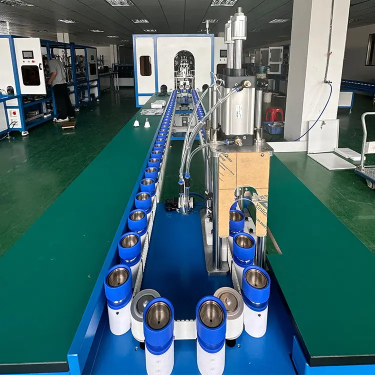 Automatic Riveting Cap-Punching Making Base Crimping Led Bulb Light Manufacturing Machine Assembling Production Line For E27 A60