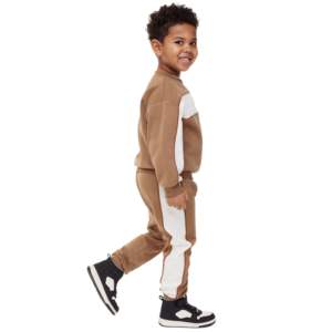 Ensemble de survêtement 2 pièces pour homme, hiver, décontracté, polaire uni, respirant, avec capuche, pull et pantalon de jogging - Product Image 2