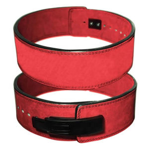 Alta calidad 13-MM cuero de vaca Powerlifting Fitness Protector transpirable gimnasio levantamiento de pesas Power Lever Belt logotipo personalizado Unisex - Product Image 1