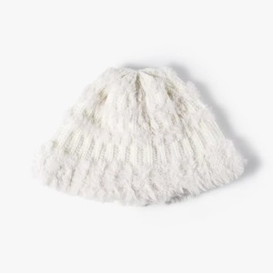 Full Plain white 100% <b>windbreaker</b> lining outside Knitted design hat Custom Printing rubber patches Unisex Jacquard Beanies Caps - Product Image 3
