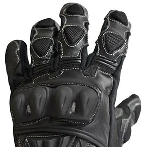 Gants de moto de course en cuir avec logo personnalisé, tendance actuelle, design personnalisé - Product Image 6
