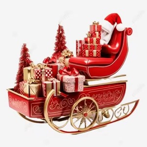 Trineo navideño de Metal Premium, decoración de mesa, trineo rústico de lujo, Ideal para regalos de vacaciones - Product Image 6