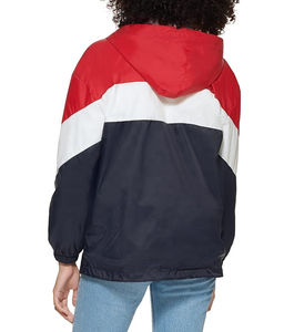 เสื้อแจ็คเก็ตกันลมผู้หญิงแบบ OEM ขายส่ง คุณภาพสูง แห้งเร็ว เป็นมิตรกับสิ่งแวดล้อม ผ้าปรับแต่งได้ พร้อมรับทำโลโก้ตามสั่ง - Product Image 6