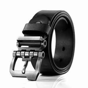 Cinturones de Cuero Genuino de Diseño Personalizado de Alta Gama, Gran Impacto, Bajo Precio, Gran Venta, Hebilla de Aleación Ecológica, Etiqueta Personalizada - Product Image 1