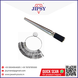 Medidor de Anillos Práctico 1-36 con Mandril de Goma para una Medición Precisa del Tamaño del Anillo, Herramienta para Hacer Joyas - Product Image 6