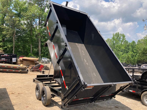 รถดัมพ์เทรลเลอร์ขนาด16000ปอนด์8ตันสำหรับใช้ในฟาร์มส่วนประกอบหลักของเกียร์และยางรถแทรคเตอร์ - Product Image 3