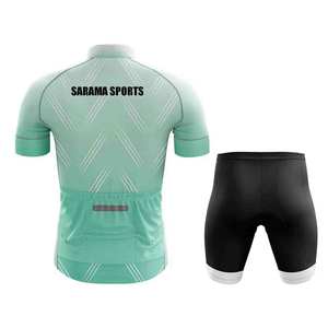 Uniforme de cyclisme d'équipe personnalisé Tissu haute performance évacuant l'humidité Ensembles de cyclisme OEM à prix d'usine - Product Image 2