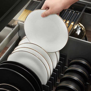 ตู้ครัวสำเร็จรูปสไตล์ยุโรปสมัยใหม่แบบโมดูลาร์ ผลิตจากไม้อัดคุณภาพสูง ชุดเต็ม ผลิตจากโรงงานในเวียดนาม โดย JY Project - Product Image 6