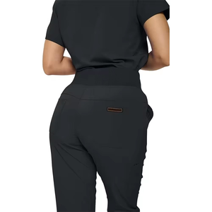 Customized Unisex Spandex Hospital <b>Scrub</b> Uniform Set Medical Staff <b>Scrub</b> <b>Top</b> and Pants for Professional Medical Use - Product Image 4