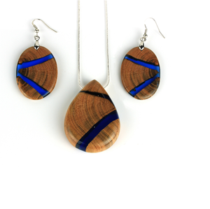 Pendientes de resina y madera de nuevo diseño, joyería con tamaño personalizado, precio barato para artículos de fiesta, joyería para mujer - Product Image 3