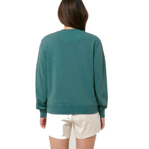 Sudaderas de Manga Larga 100% Algodón French Terry, Sudaderas Casuales de Color Sólido con Abertura en el Bajo y Cuello Redondo para Hombre y Mujer - Product Image 5