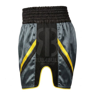 Pantalones Cortos de Muay Thai para Hombre, Hechos en Pakistán, Color Sólido, 100% Poliéster, Secado Rápido, Transpirables, de Alta Calidad y Ajuste Cómodo - Product Image 4