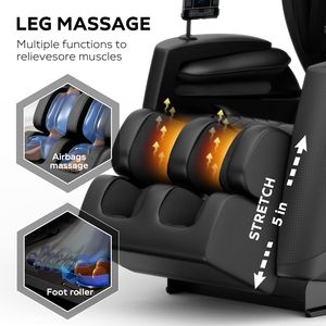 Massage Chair Accessories Cleaning Kit and Chair <b>Back</b> <b>Pad</b> With Zero Gravity and <b>Heating</b> Function for Relaxation and Comfort - Product Image 5